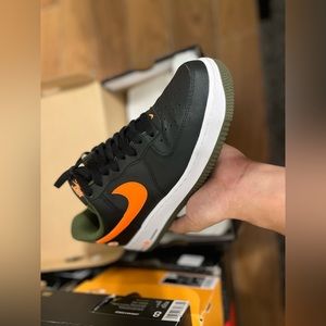 Nike Air Force 1 Hoops Orange/Olive